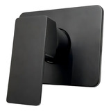 Acabamento Misturador Monocomando Banheiro Chuveiro Raro Metais Padrão Deca Cor Preto Fosco Black Matte