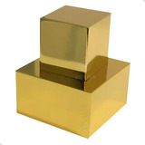 Acabamento Registro Dourado Gold Verdadeiro Metal 50mm 1.1/2