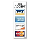 Aceitamos Visa MasterCard American