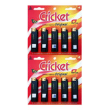 Acendedor Cricket Maxi Elegance Black Original   Brinde