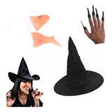 Acessorios Fantasia Bruxa Chapeu