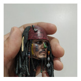 Acessórios Jack Sparrow Cannibal King Hot Toys Cabeça P/ Dx