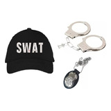 Acessórios Swat - Fbi Adulto E Infantil P/ Festas Policial