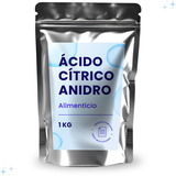 Ácido Cítrico 1 Kilo 100 Puro Alimentício 1 Kg Usp