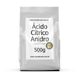 Ácido Cítrico Anidro 500g   Alimentício