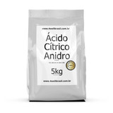 Ácido Cítrico Anidro 5kg   100  Puro   Alimentício