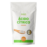 Ácido Cítrico Anidro Adali 500g grau Alimentício 100 Puro