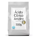 Ácido Cítrico Anidro Alimentício Pacote 500g