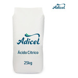 Ácido Cítrico Em Pó Fino Adicel 25kg
