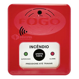 Acionador De Incêndio Manual 12v Equipel Ip 20