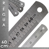 Aço Inox Régua De Metal 60 Cm Patchwork Nybc