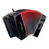 Acordeon Minuano 8 Baixos All Black 21 Botões Gaita Sanfona
