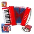 Acordeon Sanfona Gaita Infantil 8 Baixos 17 Teclas Brinquedo