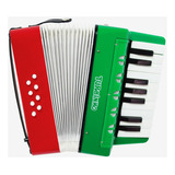 Acordeon Sanfona Turbinho Verde