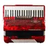 Acordeon Todeschini Yw827 41 Teclas E 120 Baixos Red C  Bag