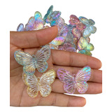 Acrilico Borboleta Candy Mix