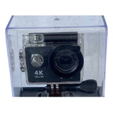 Action Câmera Capacete 4k Ultra Hd Wi-fi A Prova D'agua 30m