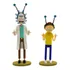 Action Figure Rick And Morty- 16 E 12 Cm - Saudação Alien