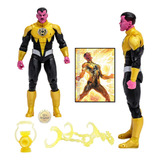 Action Figure Sinestro Mcfarlane Lanterna Boneco Verde Dc
