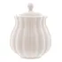 Açucareiro 10 5 Cm De Porcelana Petala Branco Matt Wolff