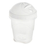 Açucareiro De Plástico Sobretampa Articulável branco 700ml