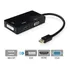 Adap Conversor Para Mac Thunderbolt Mini Dp 3x1 Hdmi Vga Dvi