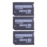 Adaptador 3x Memory Stick