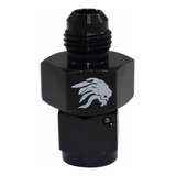 Adaptador 6an X 6an Com Saída 1 8npt All Black   Cód 9454