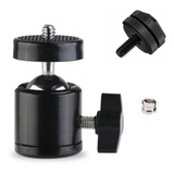 Adaptador Ballhead Com Sapata