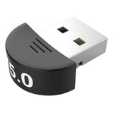 Adaptador Bluetooth Conector Pc Usb Fone Ouvido V5.0 Mouse