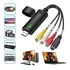 Adaptador Captura De Vídeo Áudio Easycap Usb 2.0 Tv Dvd Vhs