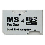 Adaptador Cartao Memoria Micro Sd Memory Stick Ms Psp Gamer