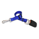 Adaptador Cinto De Segurança Pet   Cães  Gatos Até 20kg Cor Azul