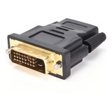 Adaptador Conector Dvi-d Macho X Hdmi Fêmea Conversor