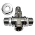 Adaptador Conector Te Monocomando Derivacao Torneira Cruzeta