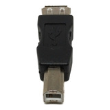 Adaptador Conector Usb Fêmea P/ Usb-b Macho Impressora