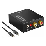 Adaptador Conversor Audio Otico