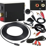 Adaptador Conversor Audio Digital Estereo Optico Auxiliar P2