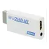 Adaptador Conversor Compatível Nintendo Wii Para Cabo Hdmi 1080p