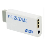 Adaptador Conversor Compatível Nintendo Wii Para Cabo Hdmi 1080p