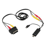 Adaptador Conversor De Áudio De Vídeo Usb 2.0 Vhs Para Dvd