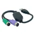 Adaptador Conversor Ps2 Para Usb Pc Para Teclado E Mouse.