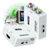Adaptador Converte Entrada Hdmi Em Saida Av Rca Tv De Tubo Heruz