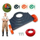 Adaptador Cortador Grama Com Rodas Para Aparador Corte Leve