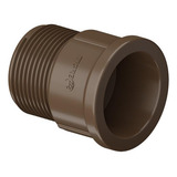 Adaptador Curto De Pvc Marrom Soldável 60 X 2