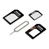  Adaptador De Chip 3 Em 1 Mini Micro Nano E Sim Card