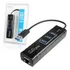 Adaptador De Rede Rj45 Gigabit 1000mbps Hub 3 Portas Usb 3.0