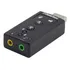 Adaptador De Som Usb 2.0 Externo Exbom Usom Placa De Som Usb Cor Preto