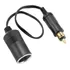 Adaptador De Tomada 12v Europeia P  Acendedor De Cigarro 