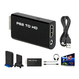 Adaptador De Vídeo Para Ps2 Hdmi Full Hd 1080p Tv Monitor